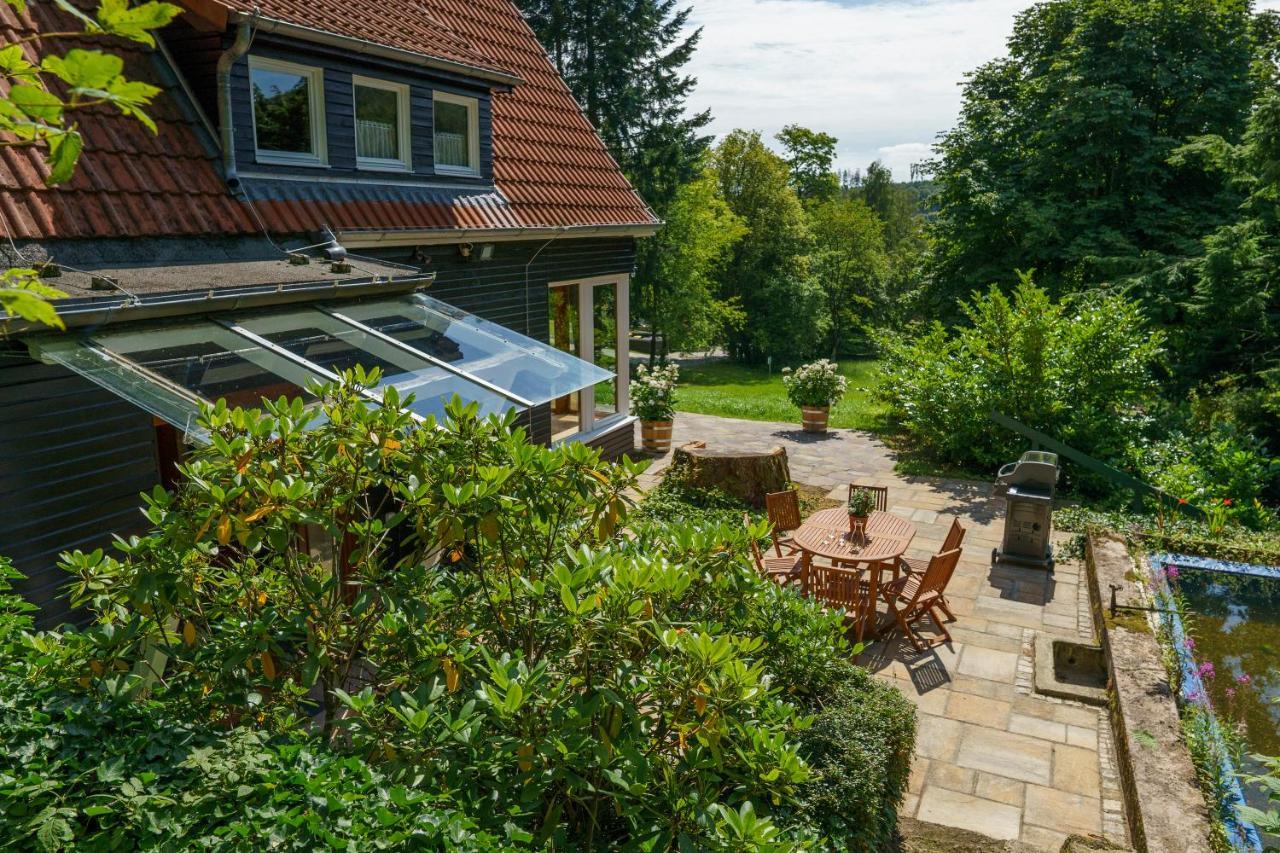 Waldhaeuschen Am Sonnenhof Villa Kassel Exterior photo